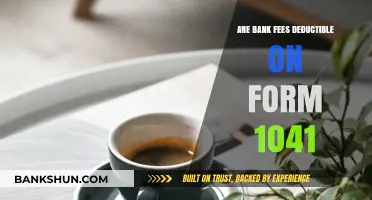 How to Deduct Bank Fees on Form 1041