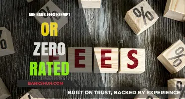 Understanding Bank Fees: Exempt or Zero-Rated?