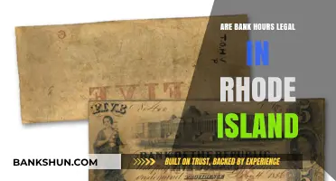 Bank Hours in Rhode Island: Are They Legal?