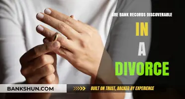 Bank Records: Divulging Your Divorce Details