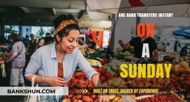 Instant Bank Transfers: Sundays Included?