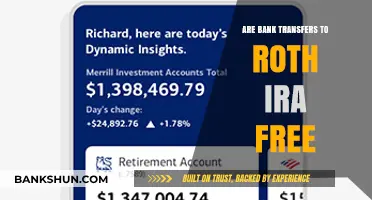 Are Bank Transfers to Roth IRA Free of Charge?