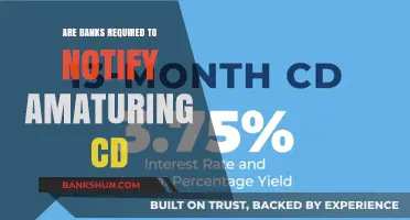 Banks' Obligation: Notify Maturing CDs?