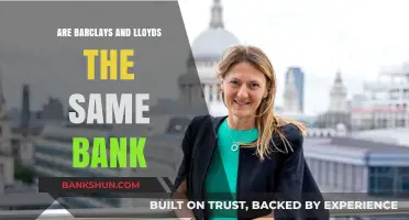 Barclays and Lloyds: Are They the Same Bank?