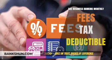 Business Banking Fees: Tax-Deductible Monthly Expenses?