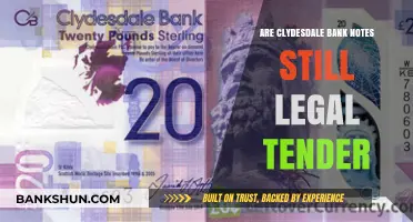 Clydesdale Bank Notes: Still Legal Tender?