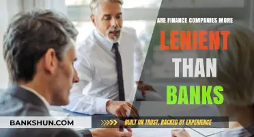 How Finance Companies Offer a Softer Landing than Banks