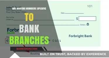 Routing Numbers: Are They Unique to Each Bank Branch?