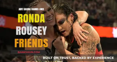 The Friendship Between Sasha Banks and Ronda Rousey