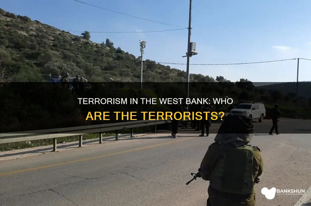 are their terrorists in the west bank