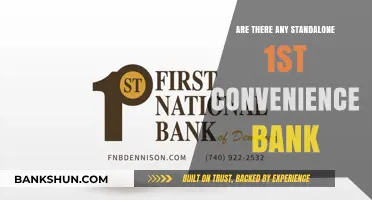 Convenience Banking: Standalone 1st Convenience Bank Branches