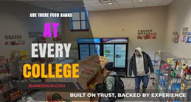 Food Insecurity: Do All Colleges Have Food Banks?