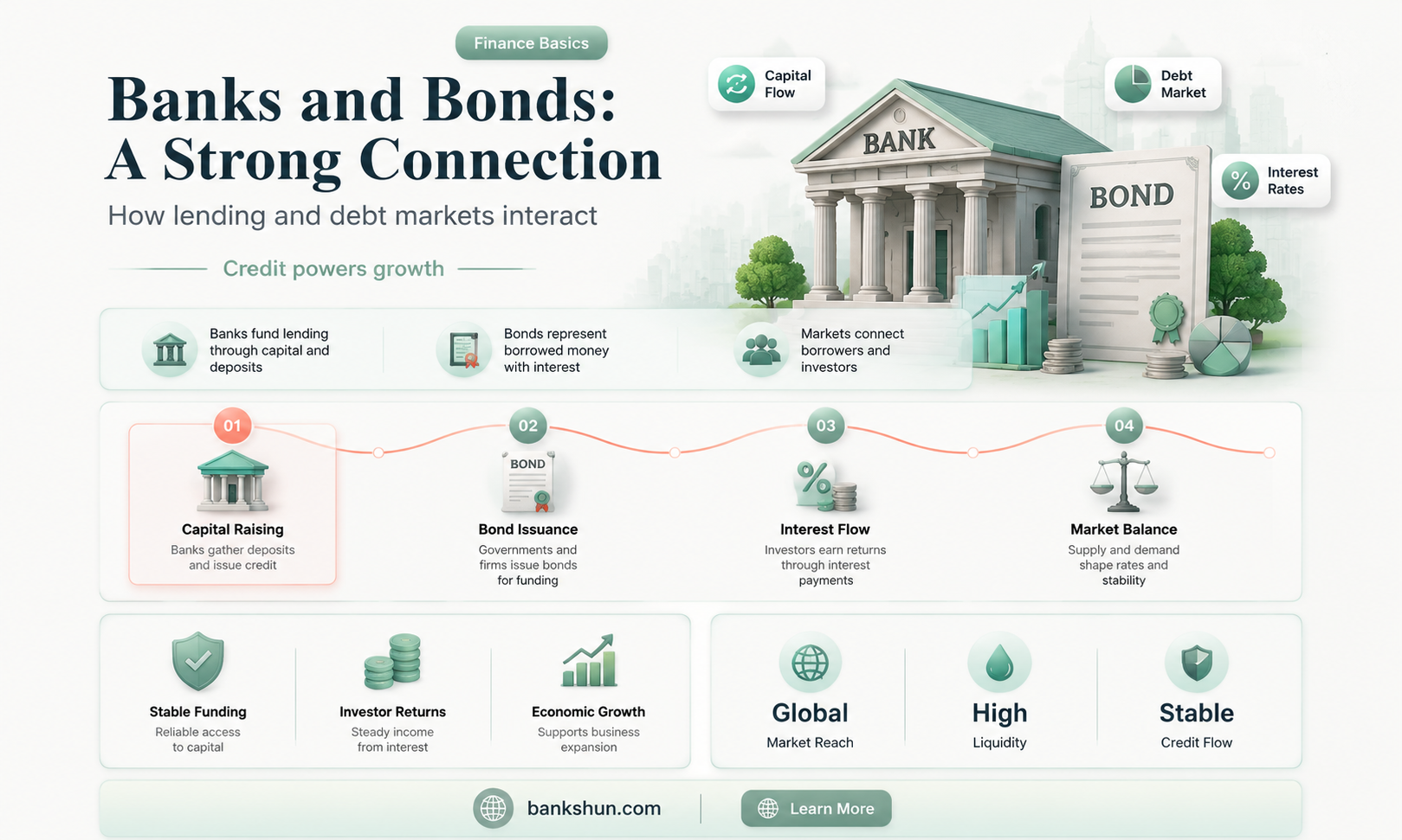 do banks take the bond a lot