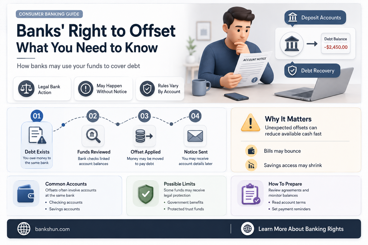 do banks have the right to offset