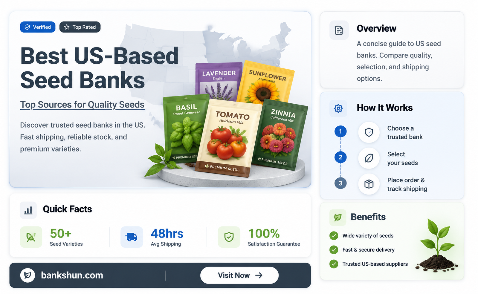 are there any us based seed banks