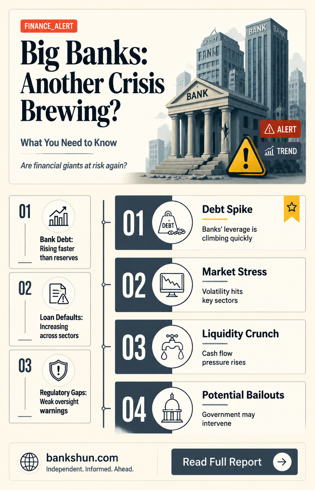 are the large banks in trouble again
