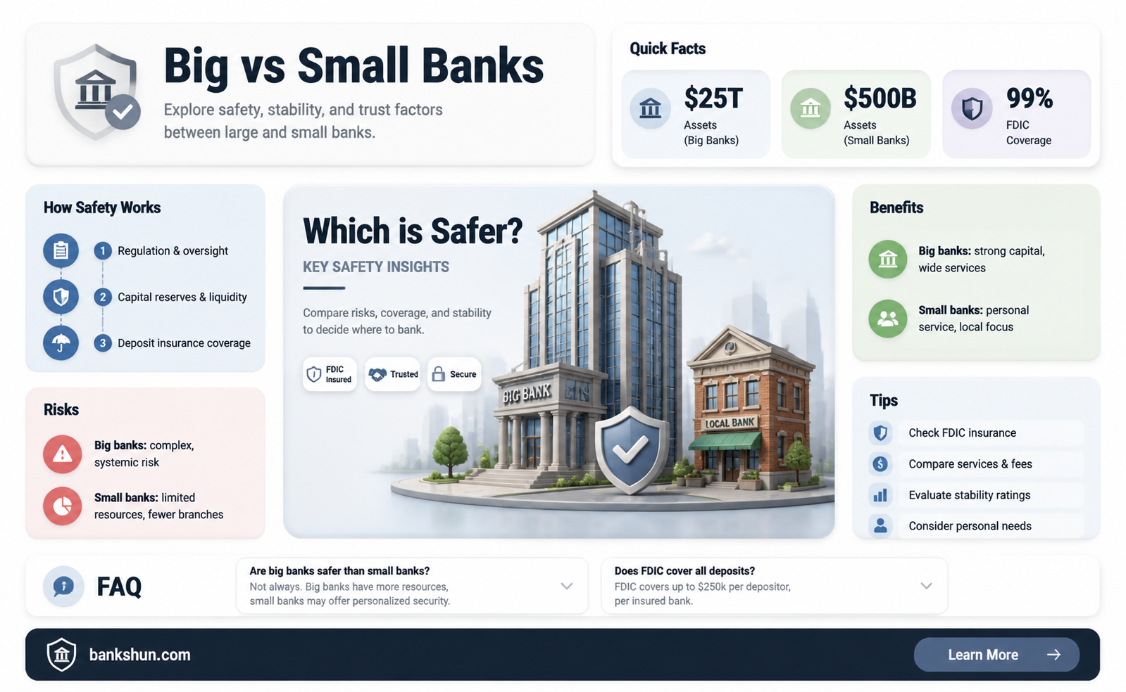 are big banks safer than small banks