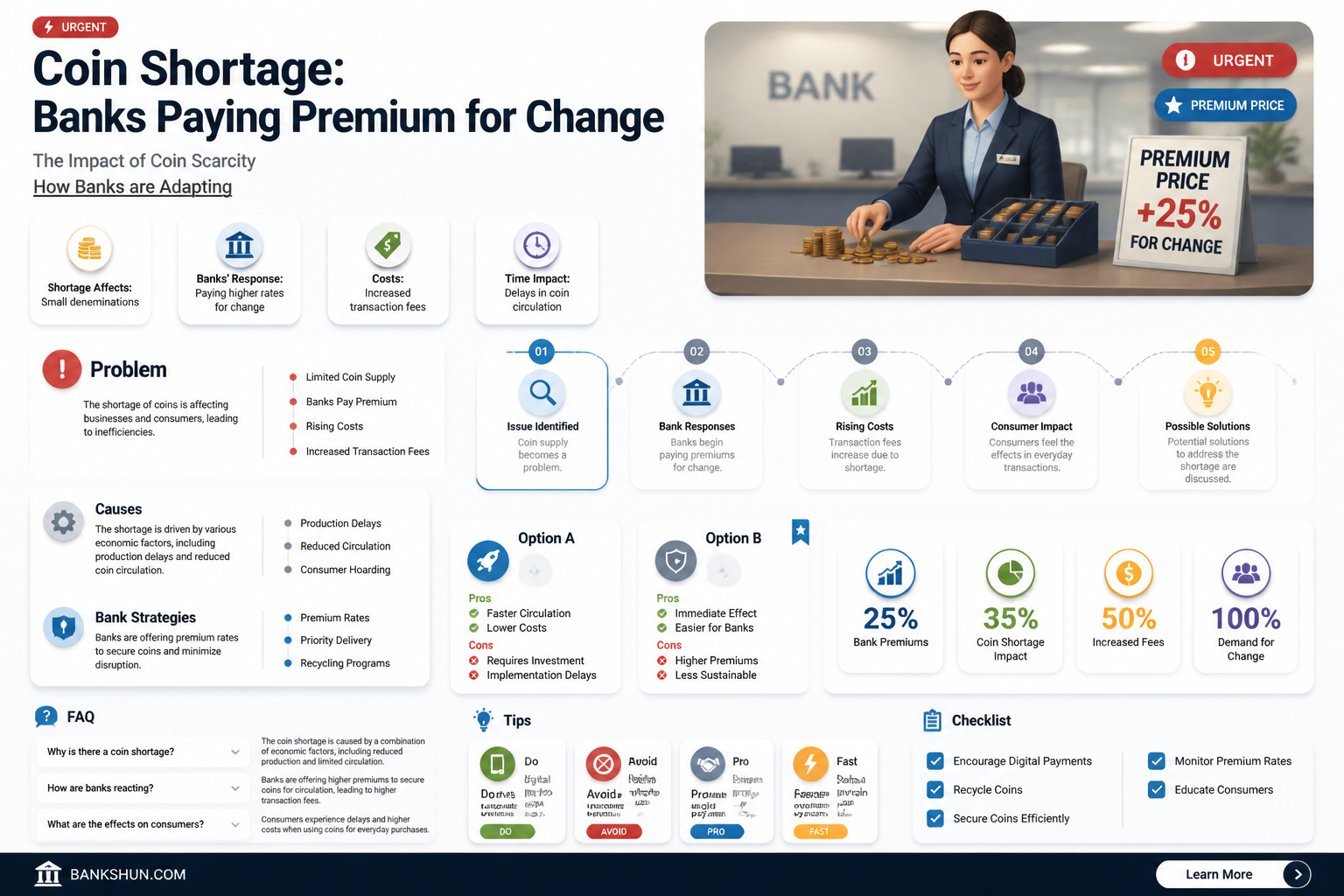 are banks paying a premium for coins