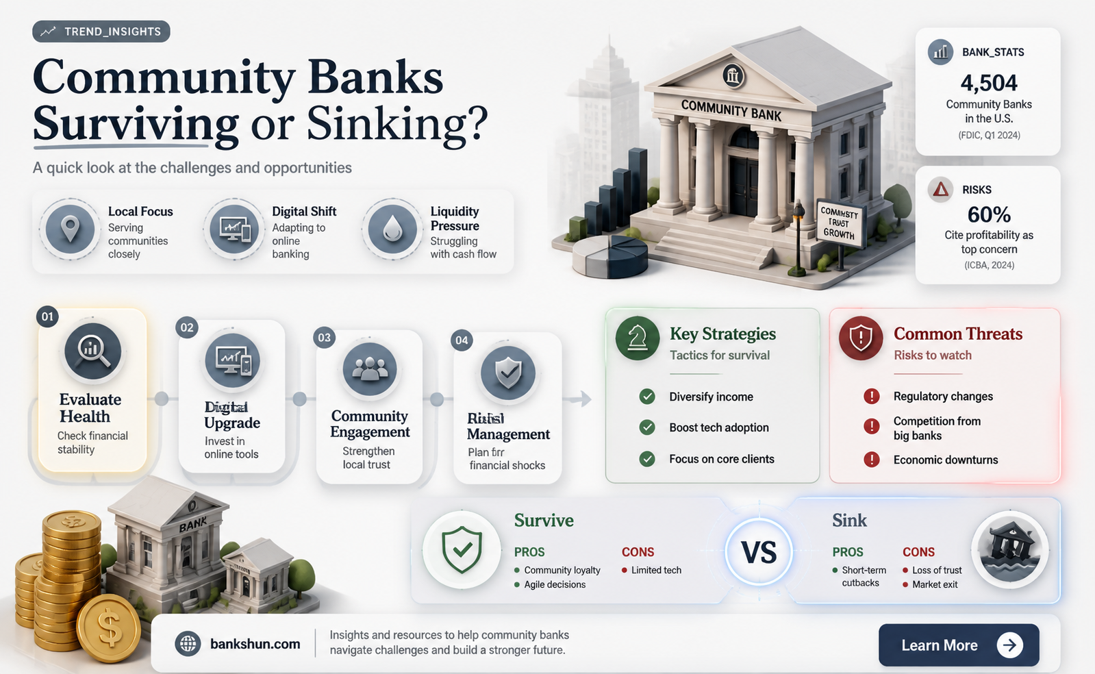 are community banks going out of business