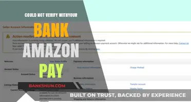 Amazon Pay: Bank Verification Issues and How to Solve Them