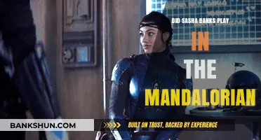Sasha Banks' Role in The Mandalorian