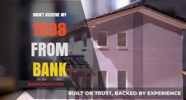 Where is My 1098 Tax Form From the Bank?