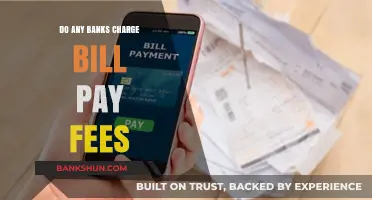 Bill Payment Fees: Which Banks Charge You?