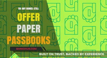 Are Paper Passbooks Still Issued by Banks?