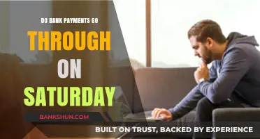 Bank Transfers: Weekends and Payments
