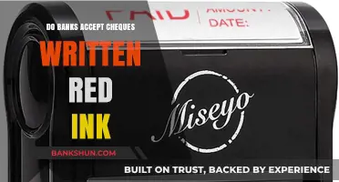 Cheque Writing: Red Ink and Bank Acceptance