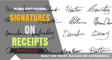 Electronic Signatures: Are They Valid for Bank Receipts?