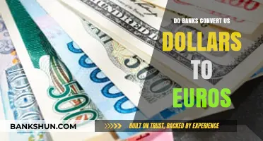 Converting Currency: Banks and Exchanging USD to Euros