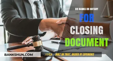 Notarizing Closing Documents: Banks and Notary Services