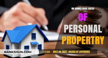 Personal Property Sales: Banks' Surprising Role