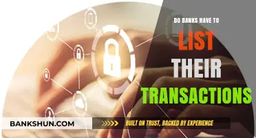 Bank Transactions: Public Record or Private Data?