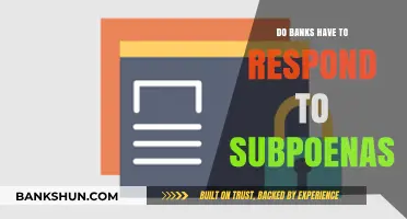 Subpoenas and Banks: Who Has to Respond?