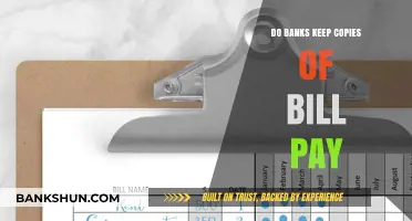 Bill Pay Records: What Banks Keep?