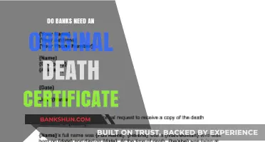Death Certificates: Banks' Originality Requirements Explained