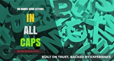 Why Do Banks Send Letters in All Caps?