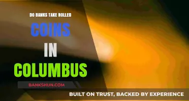 Columbus Banks Accepting Rolled Coins Deposits