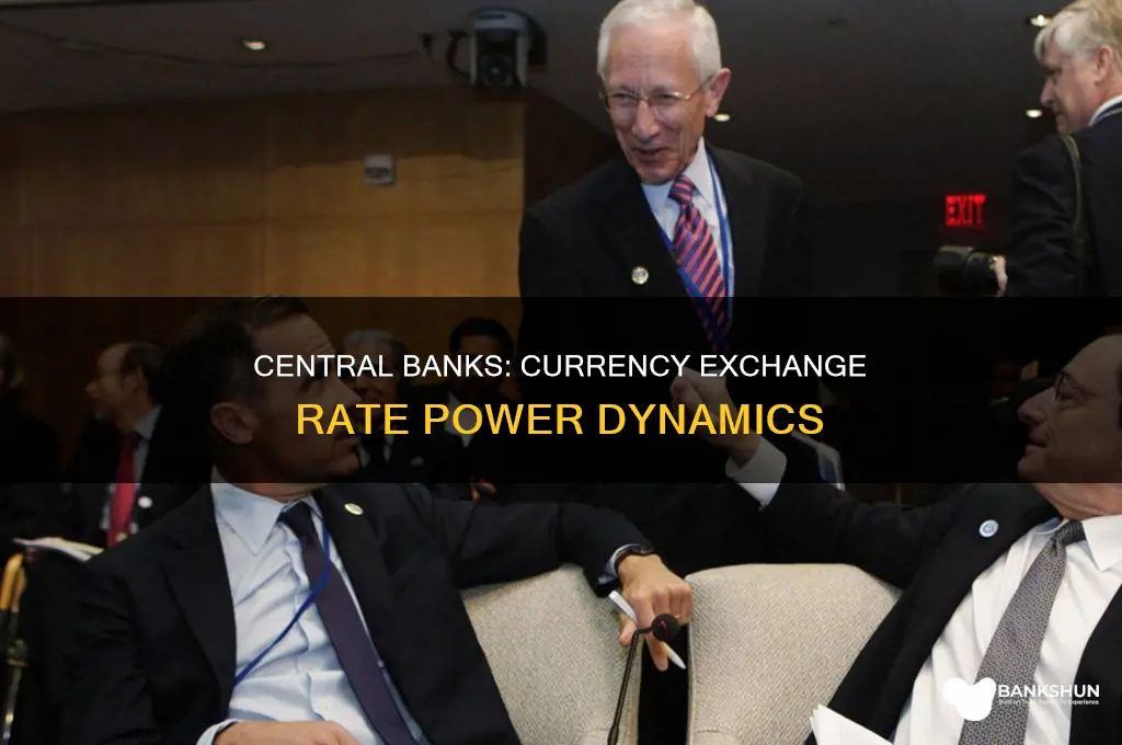 do central banks determine currency exchange rate