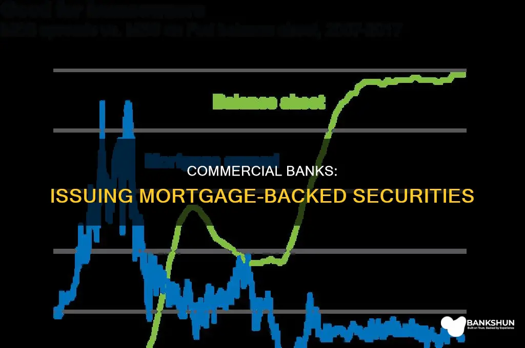 do commerical banks issue mortage back securiteis