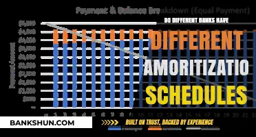 How Amortization Schedules Vary Across Banks