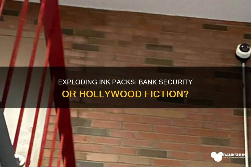do exploding ink packs for banks exist