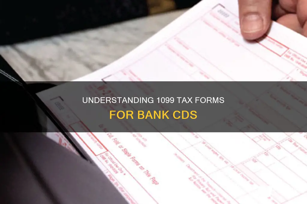 do file a 1099 for bank cd