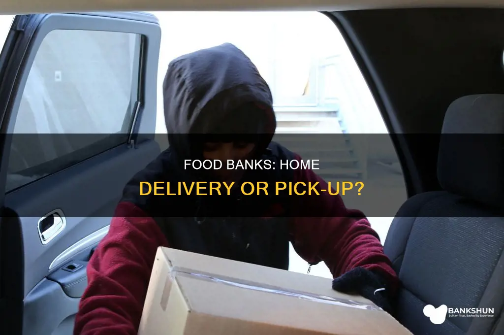 do food banks deliver to my house