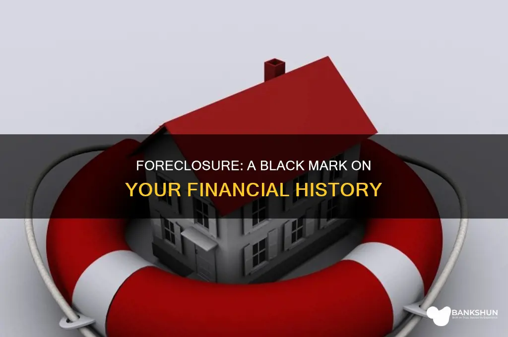 do foreclosed look bad in the bank