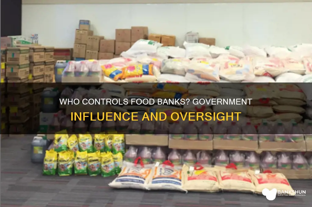 do government have control over food bank