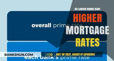 Large Bank, Higher Mortgage Rates: Why?