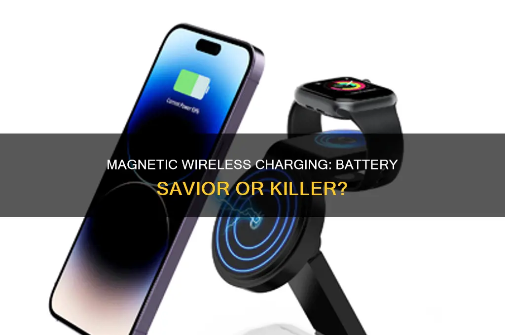 do magnetic wireless charging banks ruin battery